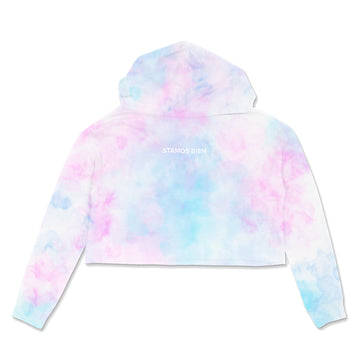 Cotton Candy Cropped Hoodie
