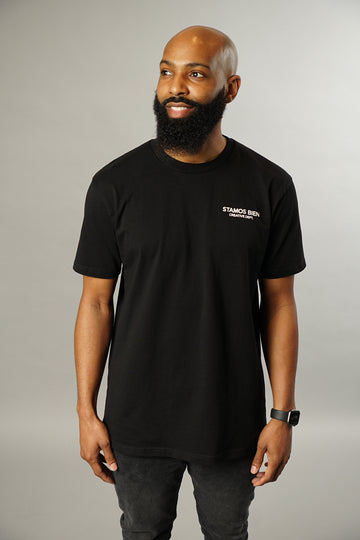 State of Happiness Black Tee