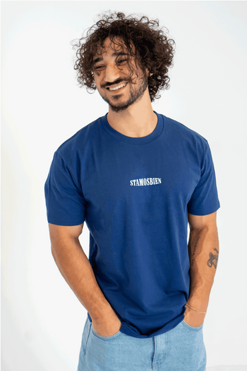 Camiseta Stamos Bien Vuelta Unisex Azul