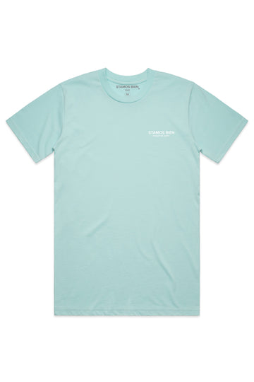 State of Happiness Lagoon Blue Tee