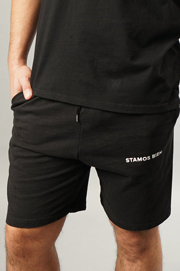 Stamos Bien Everyday Black Sweat Shorts