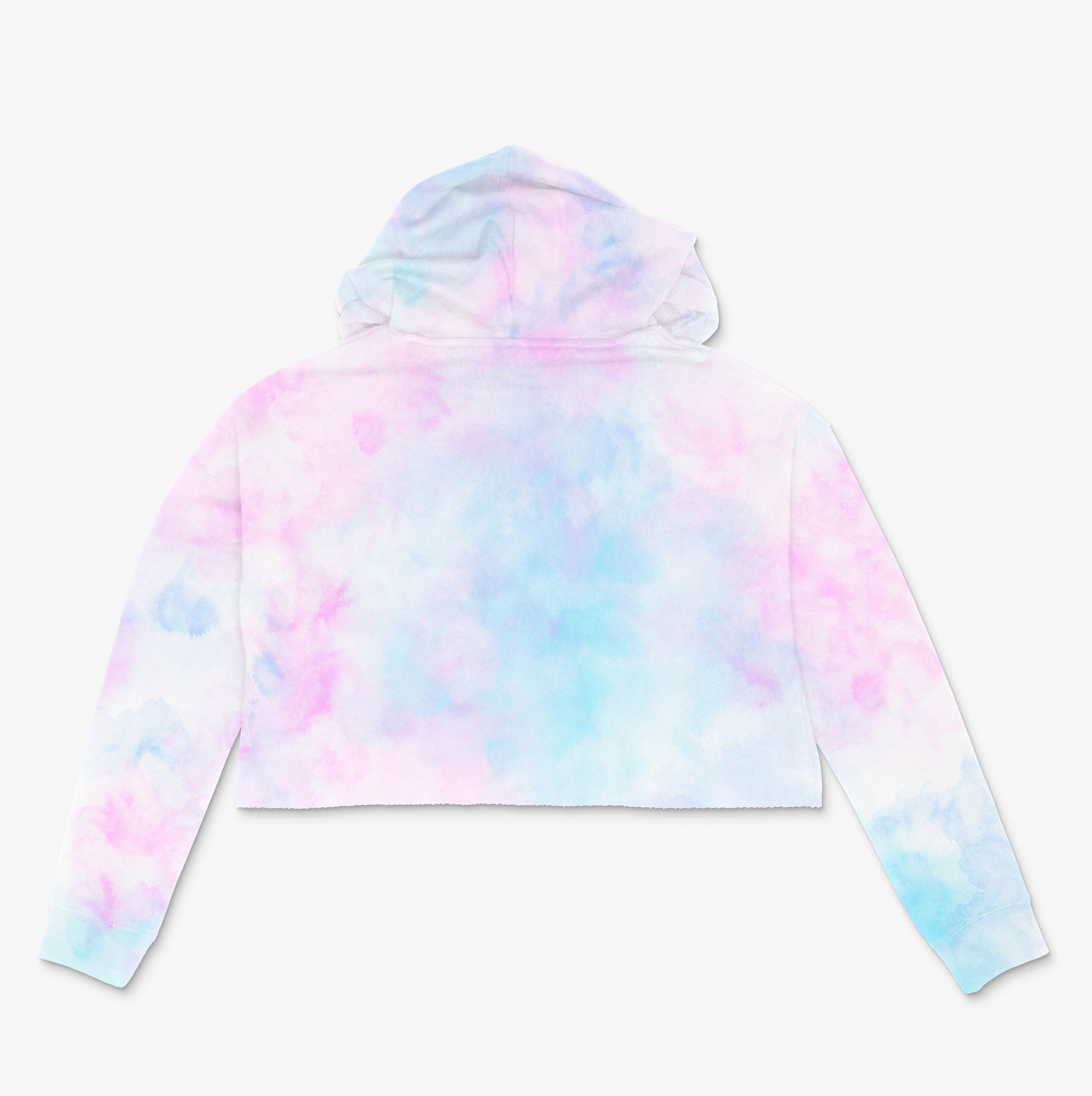 Stamos Bien's new premium, 80% Cotton 20% Polyester, cotton candy cropped hoodie.