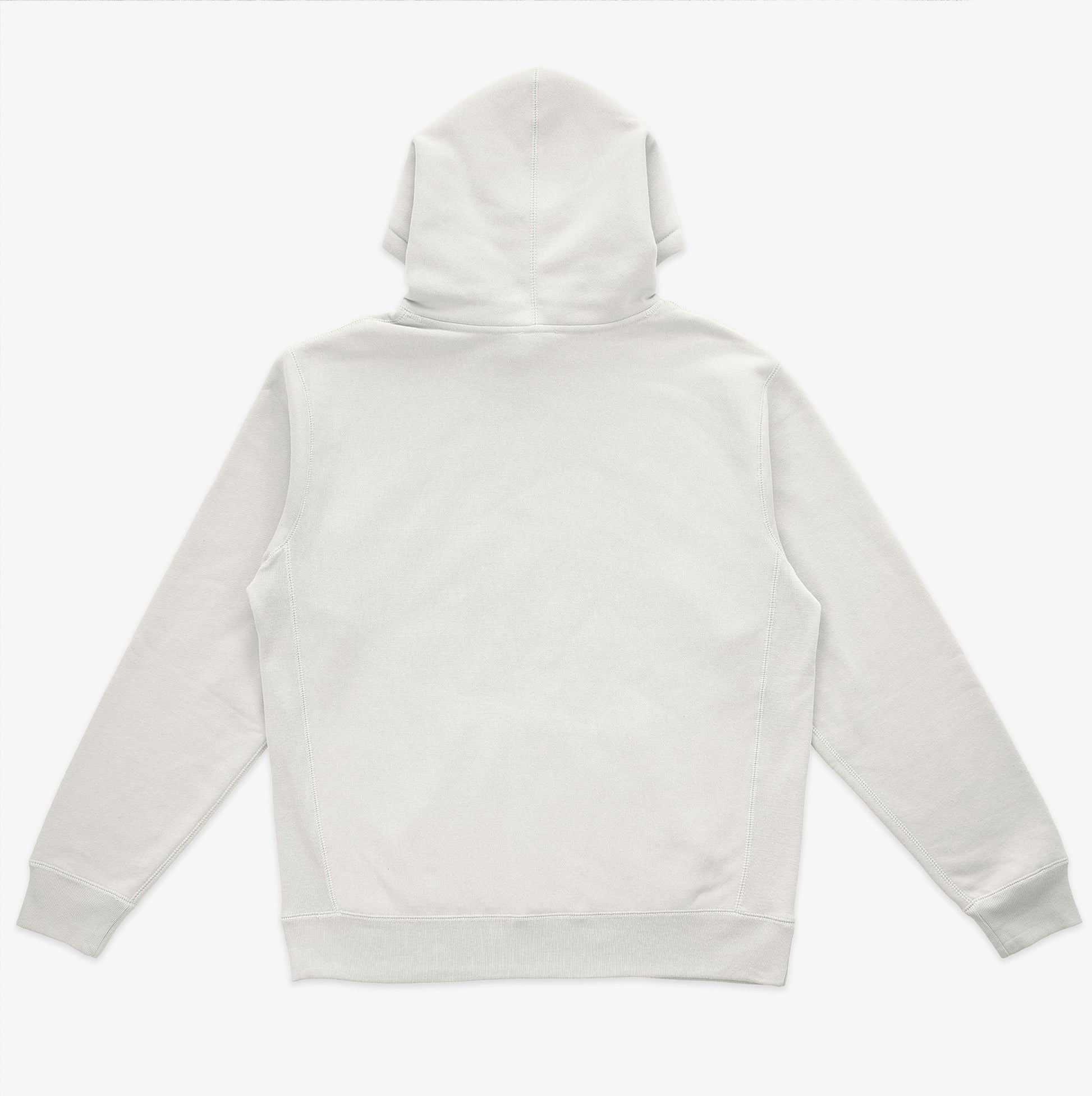 Ivory heavy hoodie with Miami inspire 